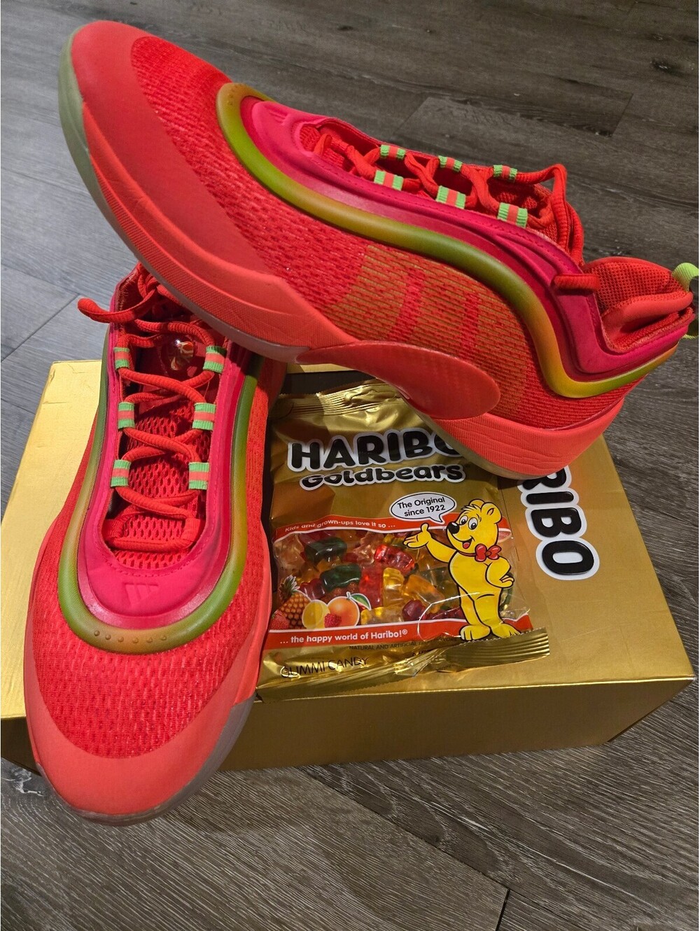 adidas DON Issue 6 Haribo Goldbears JH7917 Mens 12 Display Model OG Box